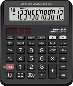 Sharp EL-CC12D Masaüstü Hesap Makinesi