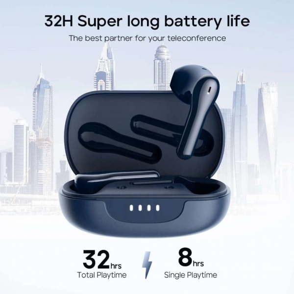 Tribit SolarBuds C2 Tam Kablosuz Kulaklık