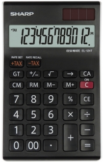 Sharp EL-124T Masaüstü Hesap Makinesi