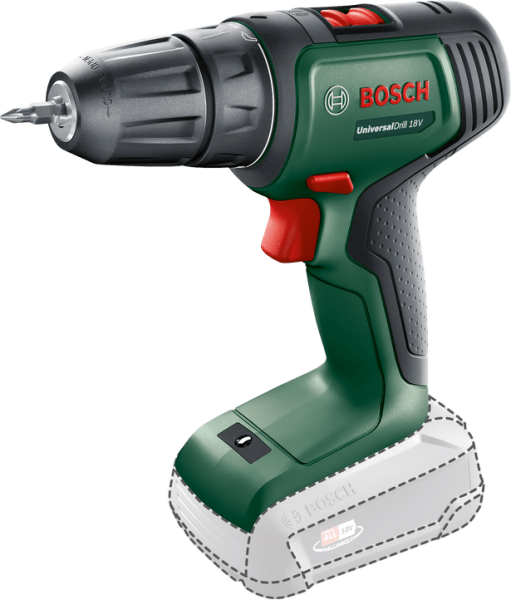 Bosch UniversalDrill 18V Solo Akülü Matkap (Aküsüz)