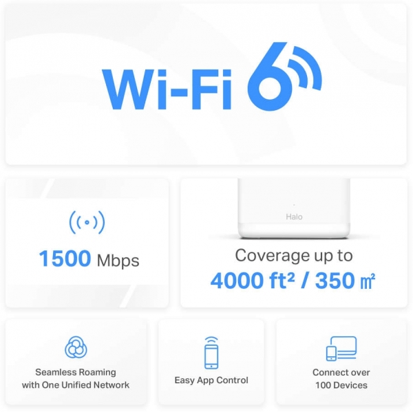 Mercusys Halo H60X 2'li Router