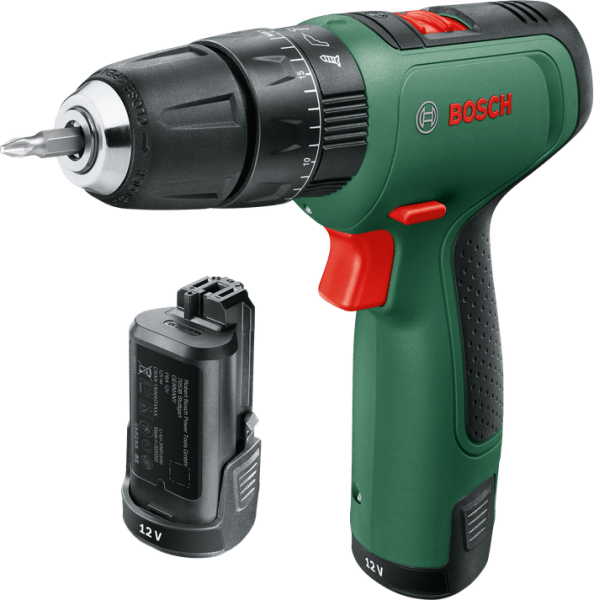 Bosch EasyImpact 1200 (2x1.5Ah) Akülü Matkap (2 Akülü)