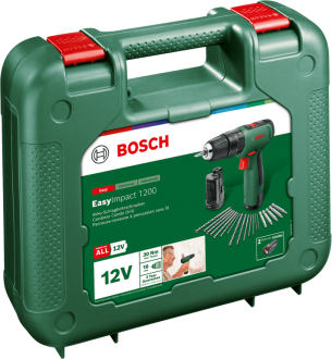 Bosch EasyImpact 1200 (2x1.5Ah) Akülü Matkap