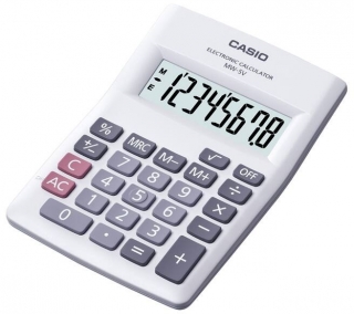 Casio MW-5V Masaüstü Hesap Makinesi