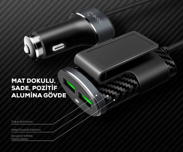 Zore ZR-C502 Şarj Aleti