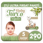 Baby Turco Doğadan 5 Beden 290 Adet resim