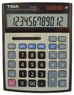 Tiga TG-20C Masaüstü Hesap Makinesi