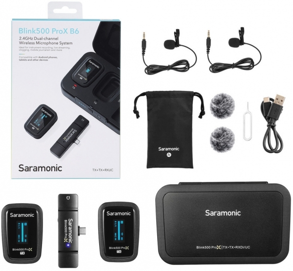 Saramonic Blink500 ProX B6 Mikrofon