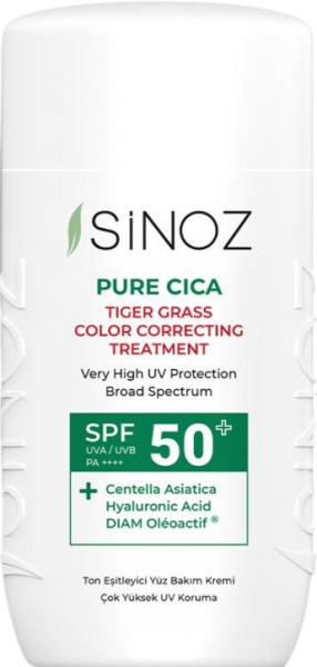 Sinoz Spf50+ Pure Cica Tiger Grass 50 ml