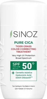 Sinoz Spf50+ Pure Cica Tiger Grass 50 ml