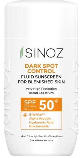 Sinoz Spf50 Lekeli Ciltlere Özel Fluid 50 ml