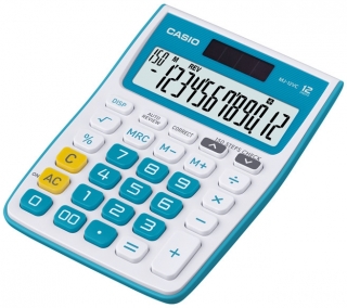 Casio MJ-12VC-BU Masaüstü Hesap Makinesi