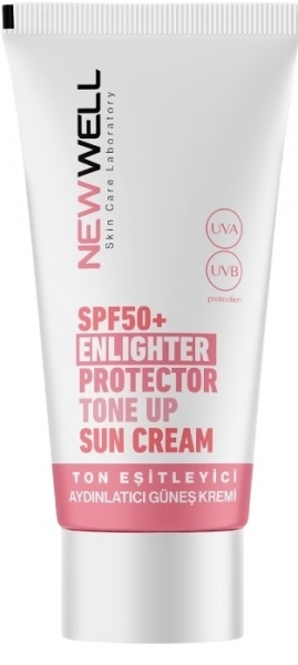 New Well Ton Eşitleyici Spf 50+ Aydınlatıcı Pembe 50 ml