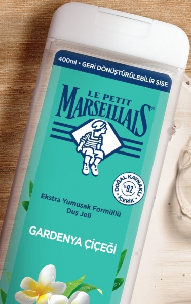 Le Petit Marseillais Gardenya Çiçeği 400 ml Duş Jeli
