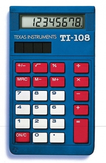 Texas Instruments TI-108 Masaüstü Hesap Makinesi