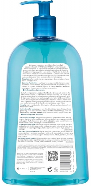 Bioderma Atoderm Shower Gel 1000 ml Duş Jeli