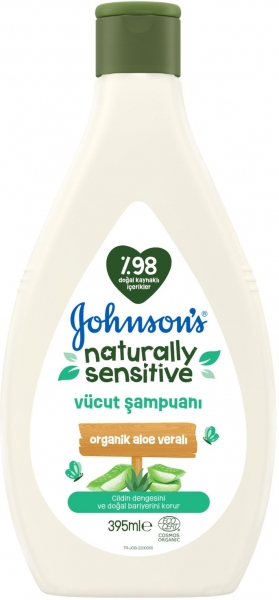 Johnson's Naturally Sensitive 395 ml Duş Jeli