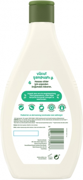 Johnson's Naturally Sensitive 395 ml Duş Jeli
