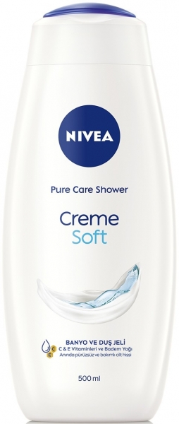 Nivea Creme Soft 500 ml Duş Jeli