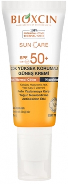 Bioxcin Sun Care Kuru Ciltler Spf 50+ 50 ml