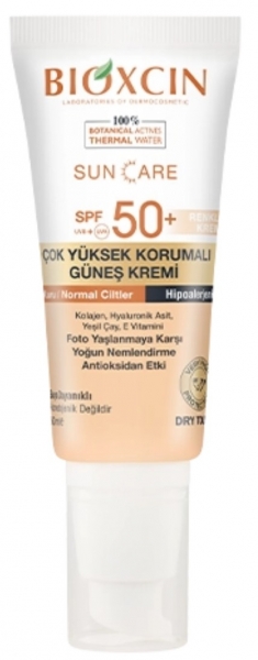 Bioxcin Sun Care Kuru Ciltler Renkli Spf 50+ 50 ml