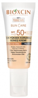 Bioxcin Sun Care Kuru Ciltler Renkli Spf 50+ 50 ml