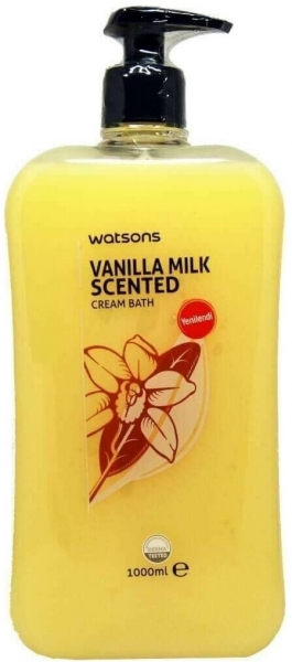 Watsons Kremsi Vanilya 1000 ml Duş Jeli