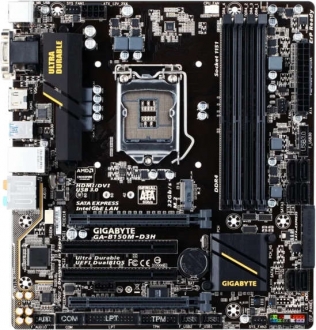 Gigabyte GA-B150M-D3H LGA 1151 Soket Anakart