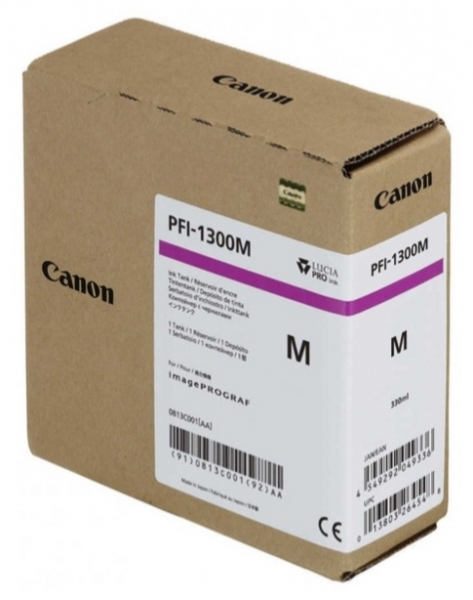 Canon PFI-1300M Kartuş (Kırmızı)
