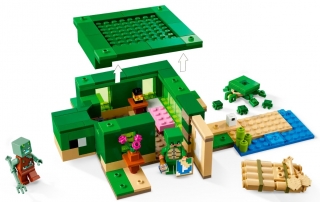 LEGO Minecraft 21254 The Turtle Beach House