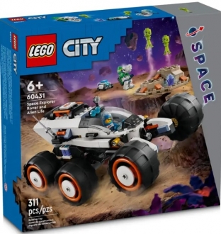 LEGO City Uzay Keşif Robotu ve Uzaylı Canlı 60431