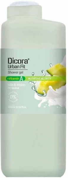 Dicora Urban Fit Milk & Melon 400 ml Duş Jeli