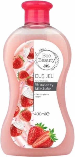 Bee Beauty Strawberry Milkshake 400 ml Duş Jeli