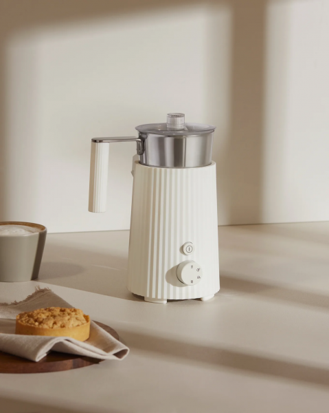 Alessi Plisse Milk Frother Süt Köpürtücü