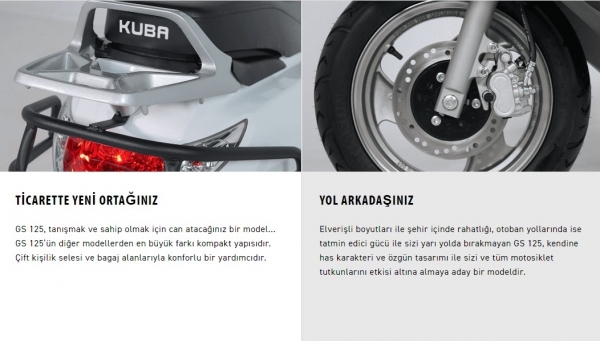 Kuba GS125 Scooter