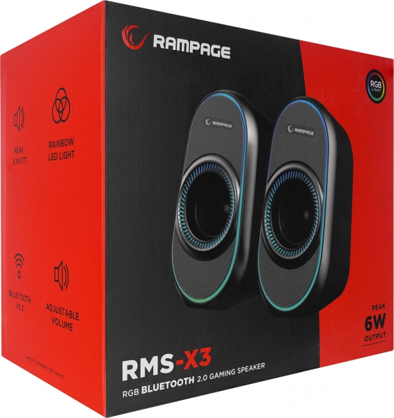 Rampage RMS-X3 Bluetooth Hoparlör