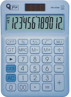 Pin 100 Masaüstü Hesap Makinesi