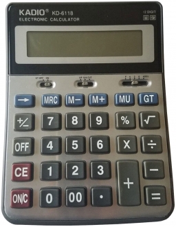 Kadio KD-6118 Masaüstü Hesap Makinesi