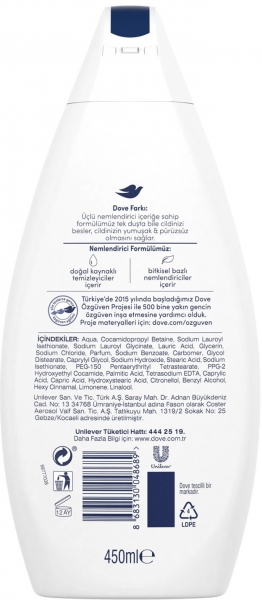Dove Deeply Nourishing Nemlendirici 450 ml Duş Jeli