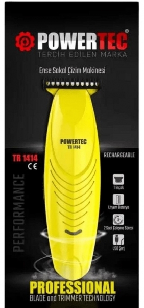 Powertec TR-1414 Sakal Kesme Makinesi