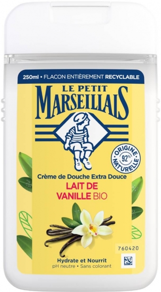 Le Petit Marseillais Vanilya Sütü 250 ml Duş Jeli