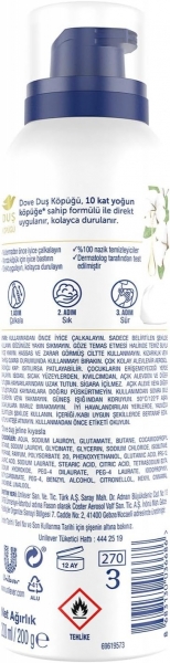 Dove Depply Nourishing 200 ml Duş Köpüğü