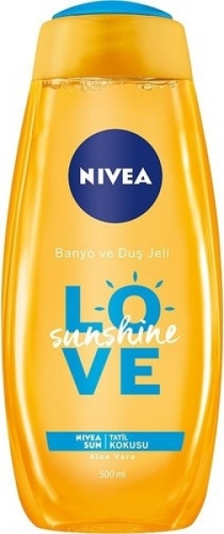 Nivea Love Sunshine 500 ml Duş Jeli