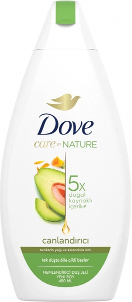 Dove Avokado Yağı ve Kalendula Özü 450 ml Duş Jeli