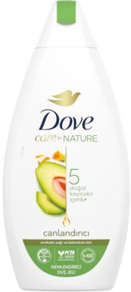 Dove Avokado Yağı ve Kalendula Özü 450 ml Duş Jeli