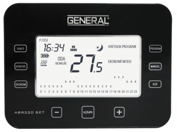 General Life ABR 320 SET Oda Termostatı
