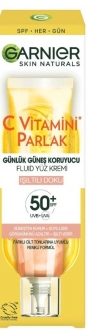 Garnier C Vitamini Parlak Günlük Fluid SPF50+ 40 ml