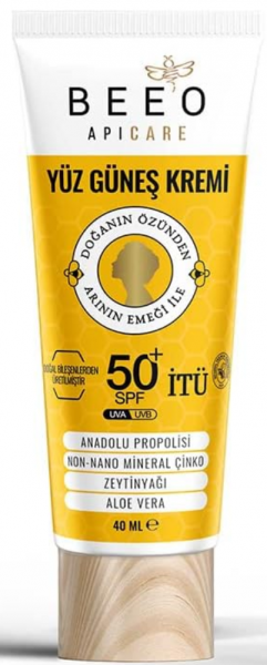 BEE'O ApiCare Propolisli Yüz Güneş Kremi 40 ml