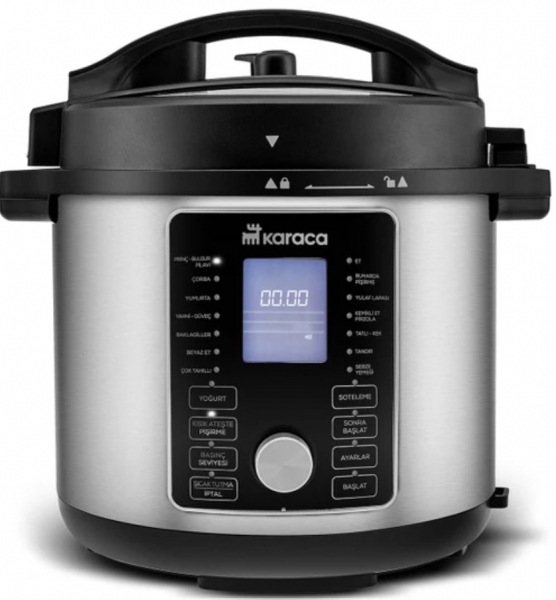 Karaca Cooker 2 in 1 6L Çok Amaçlı Pişirici