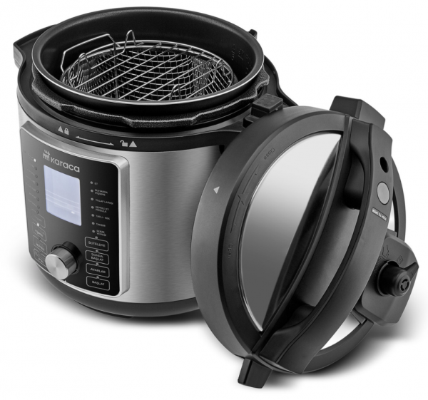 Karaca Cooker 2 in 1 6L Çok Amaçlı Pişirici